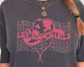 Shania Let&#39;s Go Girls Comfort Colors Shirt, Let&#39;s Go Girls Tshirt, Shania Tour Cowgirl Shirt, Shania Twain Lets Go Girls Shirt, Shania Shirt