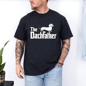 The Dachfather Comfort Colors Shirt,Dachshund Dad Shirt,Wiener Dog Shirt,Father's Day Dachshund Dad Gift Tshirt,Dachshund Dog Owner Men Tee bild 9