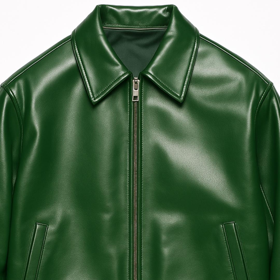 mazimekko 専用⭐︎FAKE LEATHER JACKET Kawasaki Ninja Leather Jacket Kawasaki Jacket Motorcycle