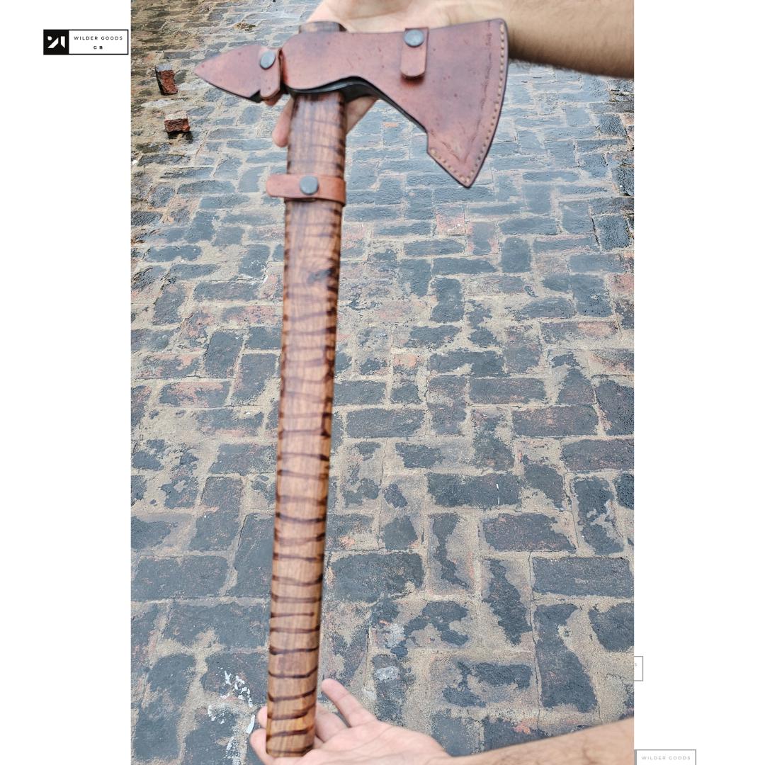 H4703 - Hache Forgée Viking de Combat 62cm I Vente de Haches en Ligne