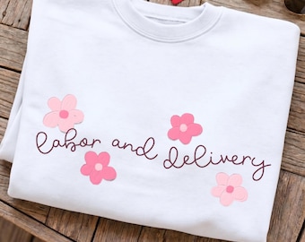Nurse Coquette Comfort Colors Shirt, Labor and Delivery Nurse Tee, Cute Nursing Life TShirt, Nurse Appreciation Gift for Women