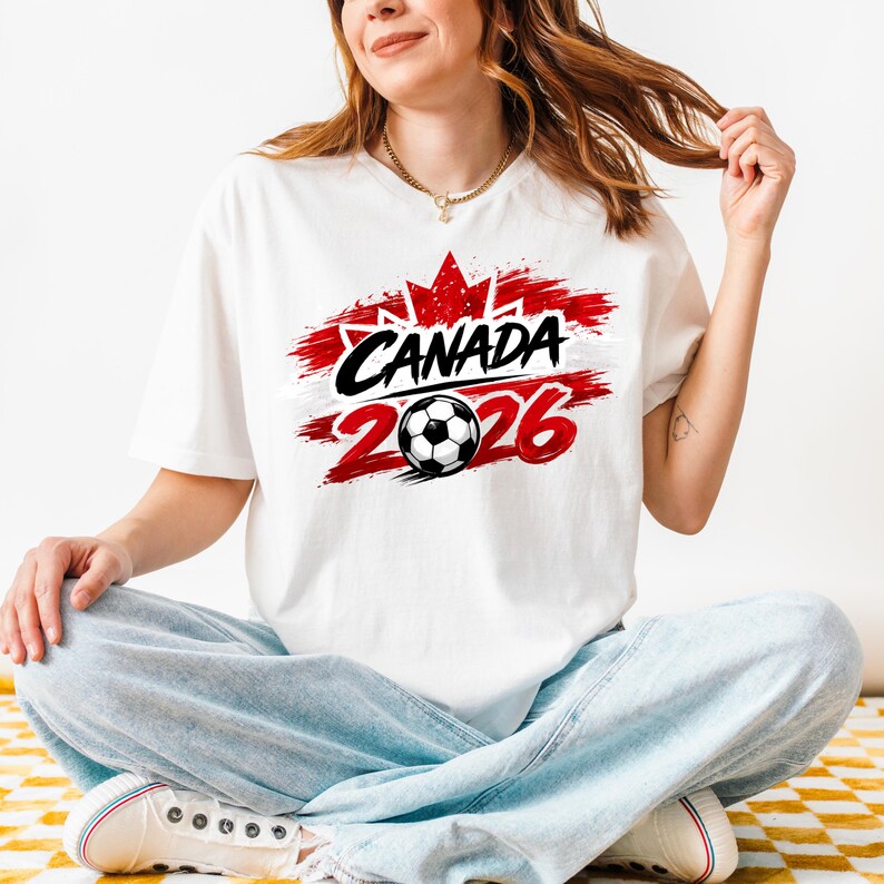 2026 Country Football T-Shirt, Football Fan Tee, Nation Inspired Graphic Shirt, Cup 2026 Collection image 7