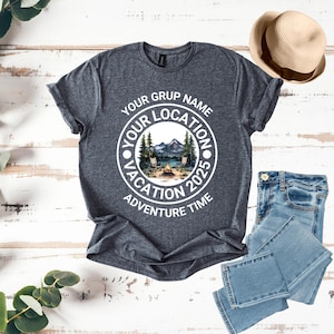 Custom Lake Trip Shirts for Family – Lake Vacation Shirts – Matching Lake Camping Group Tees – Personalized Family Lake Shirts