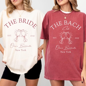Comfort Colors® The Bach Club Bachelorette Shirts, Bach Shirt, Social Club, Bach Club Shirts, Bachelorette Party Shirts, Bachelorette Shirts