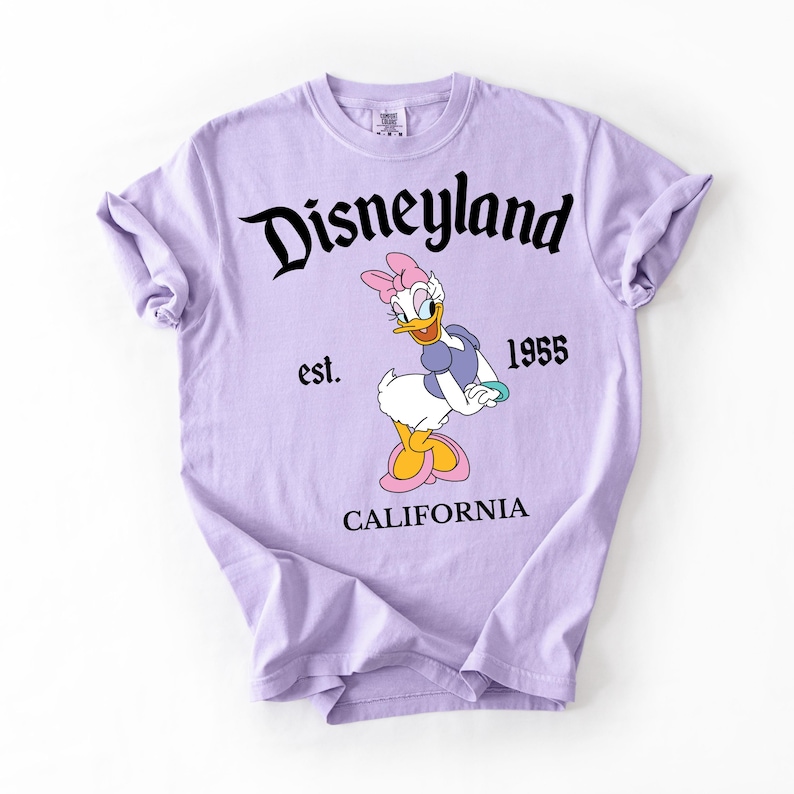 Disneyland Est. 1955 Matching Tee, Mickey and Friends EST Shirt, Retro Mouse and Friends Shirt, Family Trip Shirt, Family Vacation Shirt bild 4