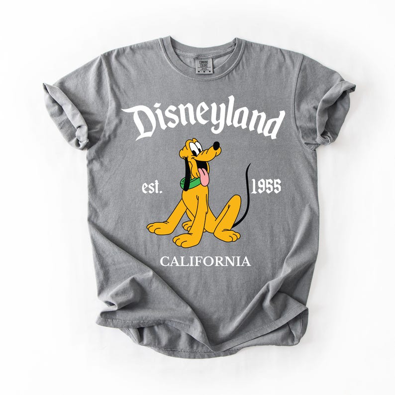 Disneyland Est. 1955 Matching Tee, Mickey and Friends EST Shirt, Retro Mouse and Friends Shirt, Family Trip Shirt, Family Vacation Shirt bild 6