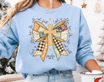 Sudadera con capucha y versículo bíblico «Dios está dentro de ella», regalo cristiano para mujer, fe, estética religiosa, amante de Jesús