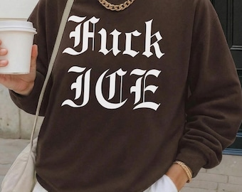 Fuck ICE Sweatshirt, Abolish ICE Hoodie,  Chinga la Migra Tee, LA Ice Protest, fdt, Foxtrot Delta Tango, Resistance Sweater