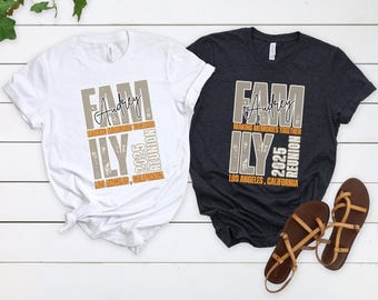 Custom Family Reunion Shirts | 2025 Family Reunion T-Shirt | Matching Family Shirt | Family Reunion Gifts