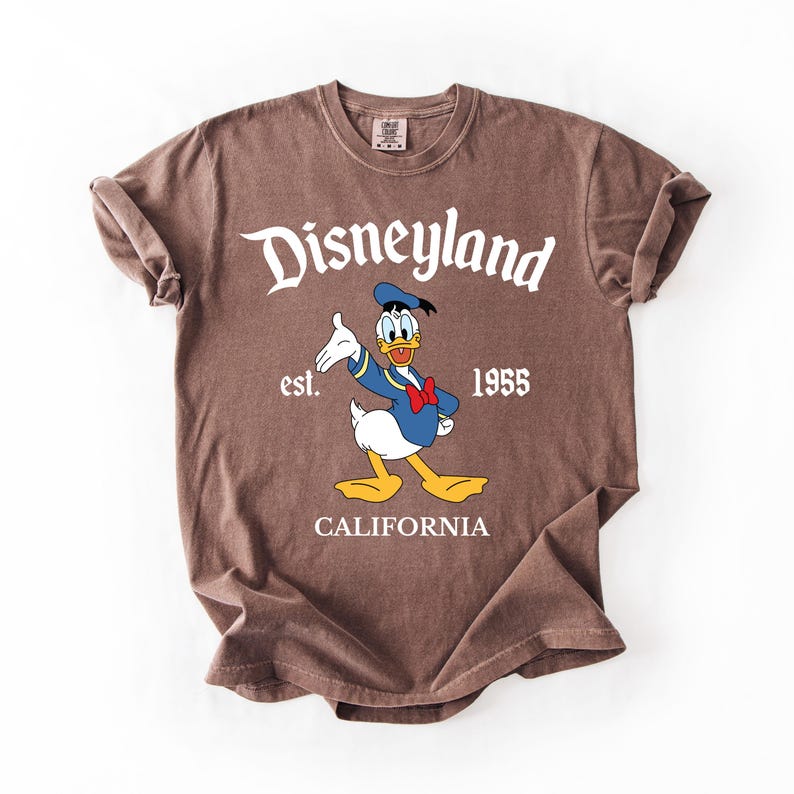 Disneyland Est. 1955 Matching Tee, Mickey and Friends EST Shirt, Retro Mouse and Friends Shirt, Family Trip Shirt, Family Vacation Shirt bild 5