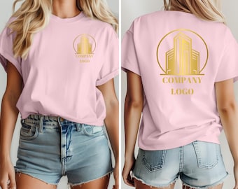 Custom Company Logo T-shirts, Custom Design Sweatshirts, Personalized Logo Hoodies, Custom Double Sided Print Shirts, Custom Text Shirts