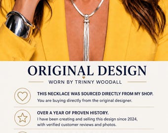The Original Lariat Necklace – Worn by Trinny Woodall – Silver Long Y Necklace,snakechain necklace