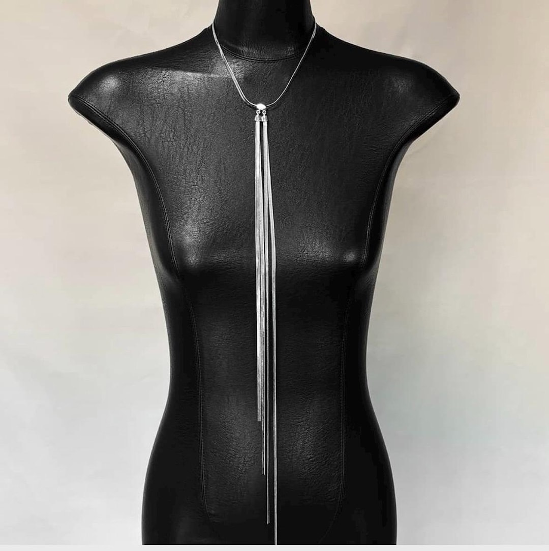 Adeline Strand Necklace in Silver