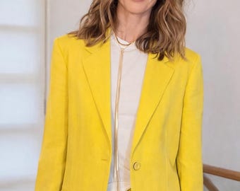 Srebrny naszyjnik Lariat – noszony przez Trinny Woodall, ręcznie robiona biżuteria z wyrazistym wzorem, rozmiary na zamówienie