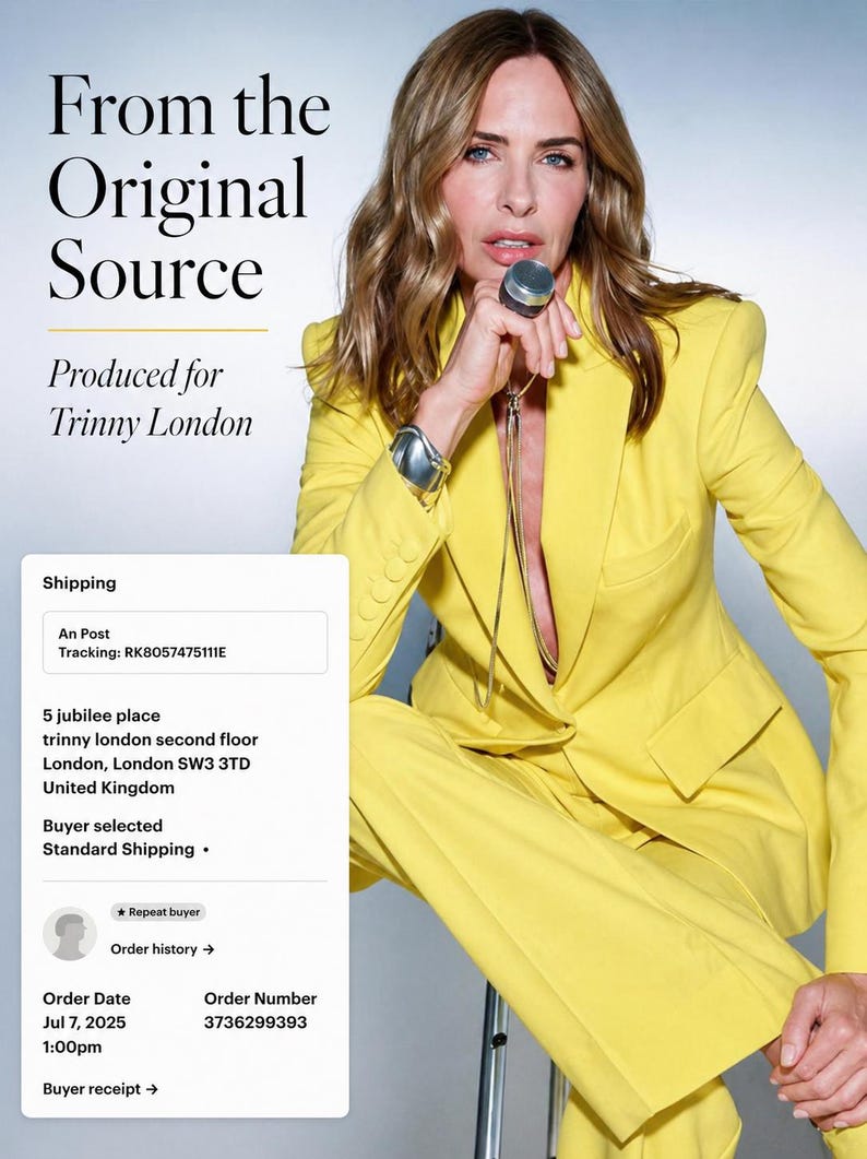 The Original Lariat Necklace – Worn by Trinny Woodall – Silver Long Y Necklace, snakechain necklace image 1