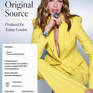 Lariat Necklace — Worn on Repeat by Trinny Woodall — Supplied Directly by LexieDJewels"