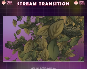 Falling Leaves Stream Transition for Twitch, YouTube, OBS, Streamlabs | Animated Transition
