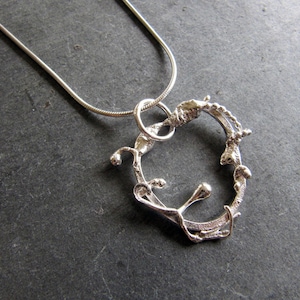 Just For Fun Scrappy Silver Pendant