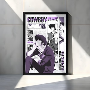 Cowboy Bebop - Spike - Utvald panelkonst bild 1
