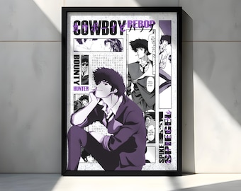 Cowboy Bebop - Spike - Curated Panel Art