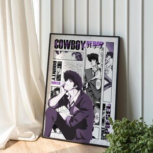 Cowboy Bebop - Spike - Utvald panelkonst bild 5