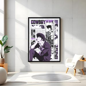 Cowboy Bebop - Spike - Utvald panelkonst bild 6