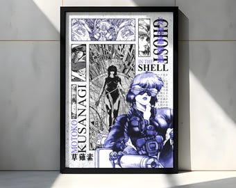 Ghost in the Shell - Curated Panel Art