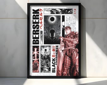 Berserk - Guts - Kuratierte Tafelkunst