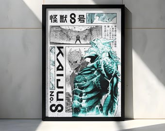 Kaiju No. 8 Poster Print A3