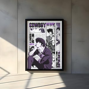 Cowboy Bebop - Spike - Utvald panelkonst bild 8