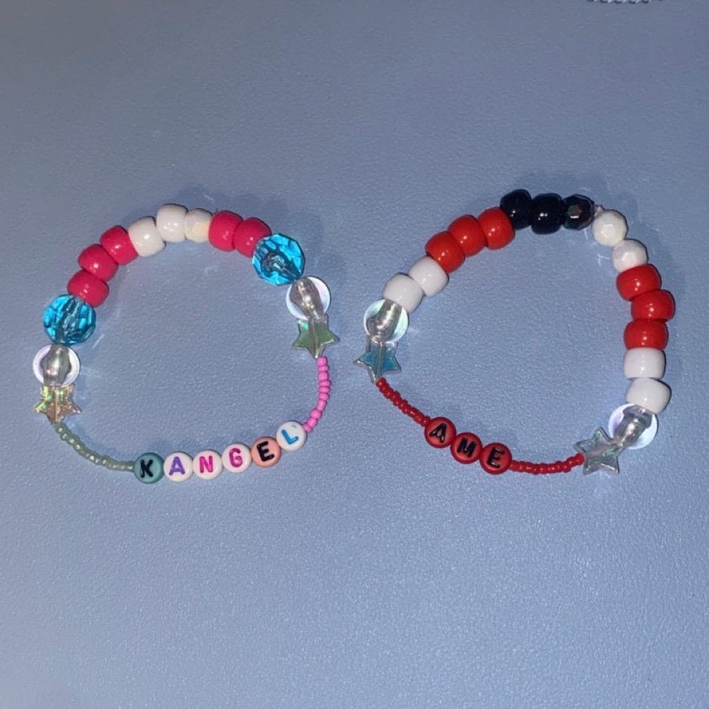 Needy Streamer Overload Ame Kangel Cutecore Pink Beaded Friendship