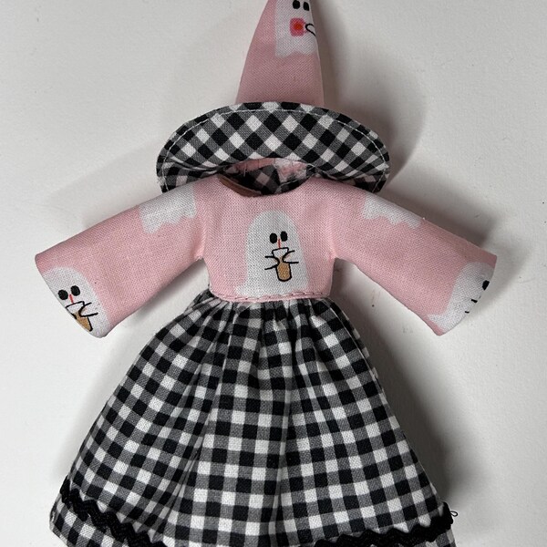 Halloween Hitty Sized Doll Dress and Hat