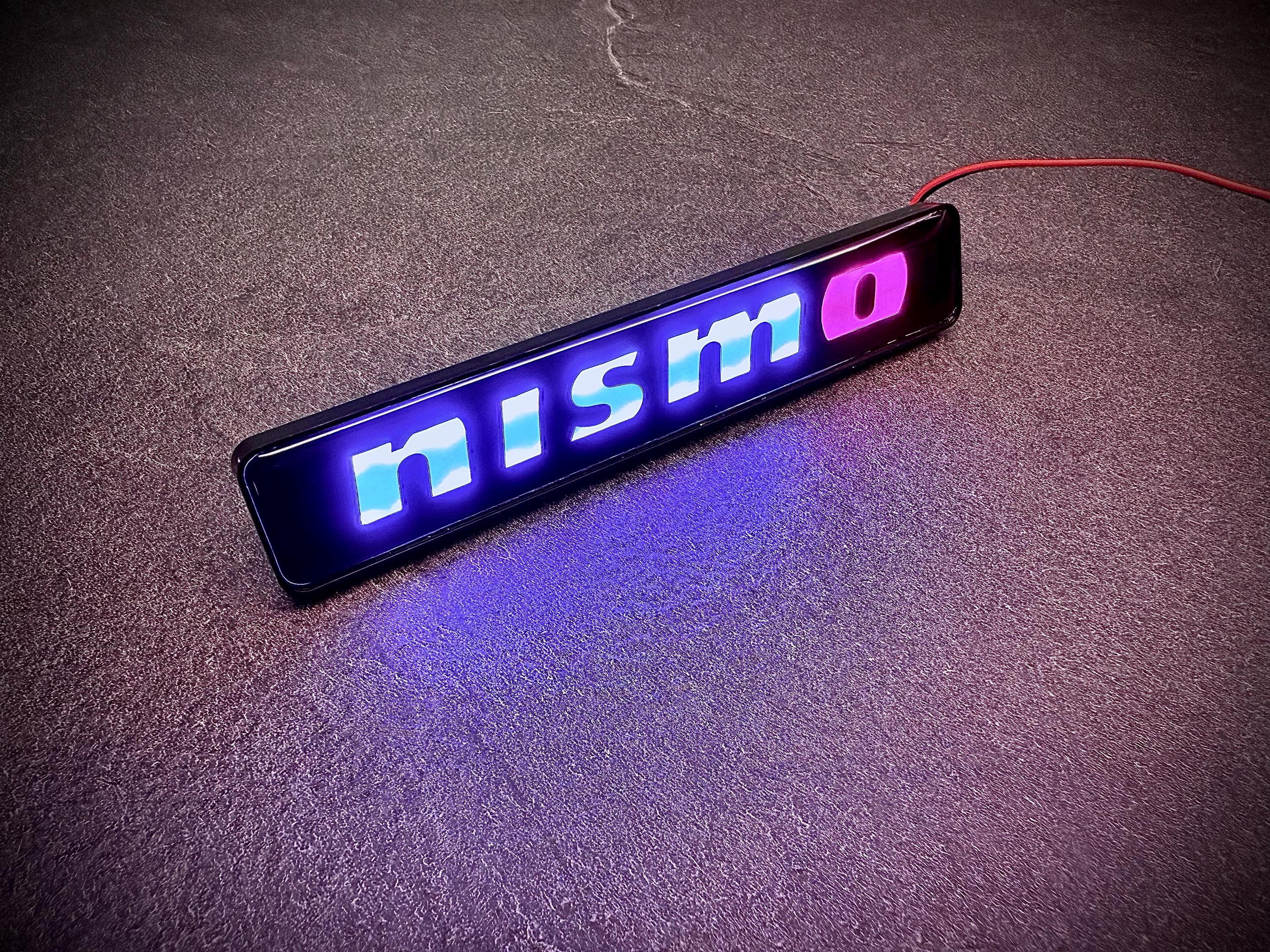 LED NISMO Emblem – Illuminated Badge for Nissan Performance Models