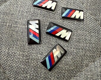 BMW M Performance 3D Emblem Sticker for Rim/wheel - 17 X 9 Mm - 5 X ...