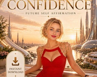Confidence Affirmation | Build Self-Confidence & Believe in Yourself | Digital Download