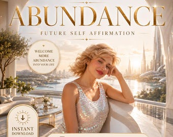 Abundance Affirmation | Welcome More Abundance Into Your Life | Digital Download