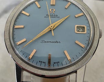 Vintage OMEGA Seamaster Automatik Uhr 1963 Ref. 166.003 Restauriertes Ziffernblatt