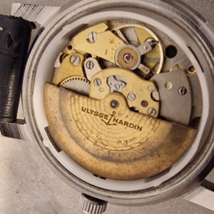 Ulysse Nardin refurbished vintage automatic watch image 6