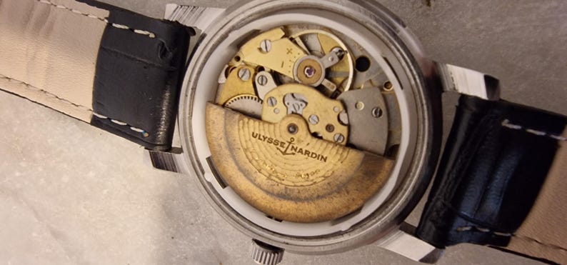Ulysse Nardin refurbished vintage automatic watch image 6