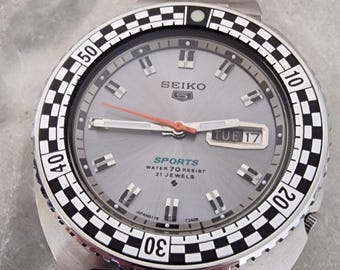Seiko 5 Rally 6119-7173 vintage automatic refurbished watch
