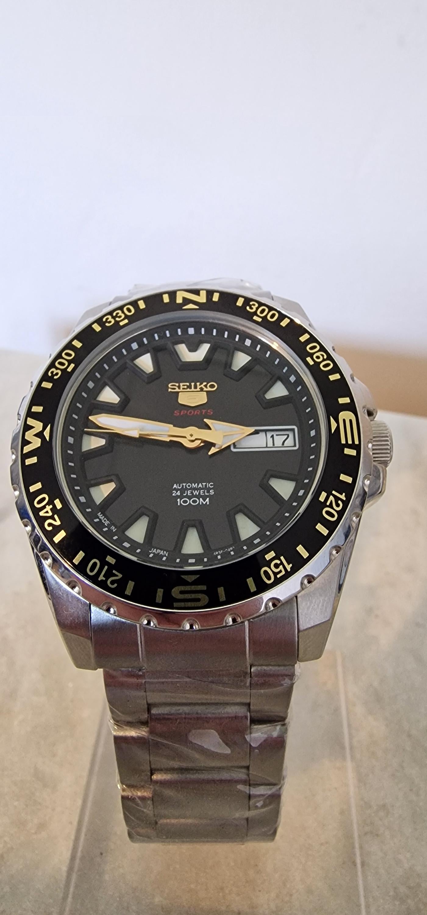 Seiko 5 Sports 4R36A Automatic Refurbished Watch - Etsy