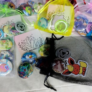 Poke-Button Mystery Bags