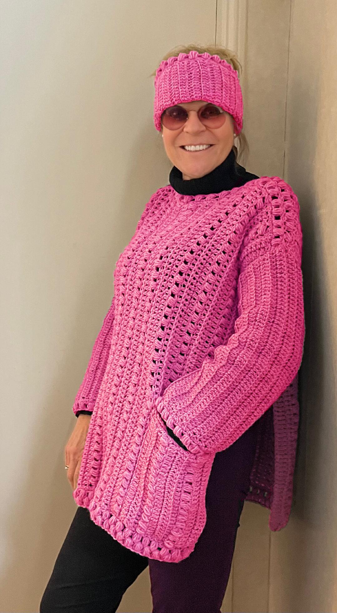 Just the Smile Crochet Jumper