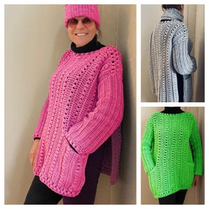Jens Jolly Jumper - Crochet PATTERN - English US Terms and Dutch