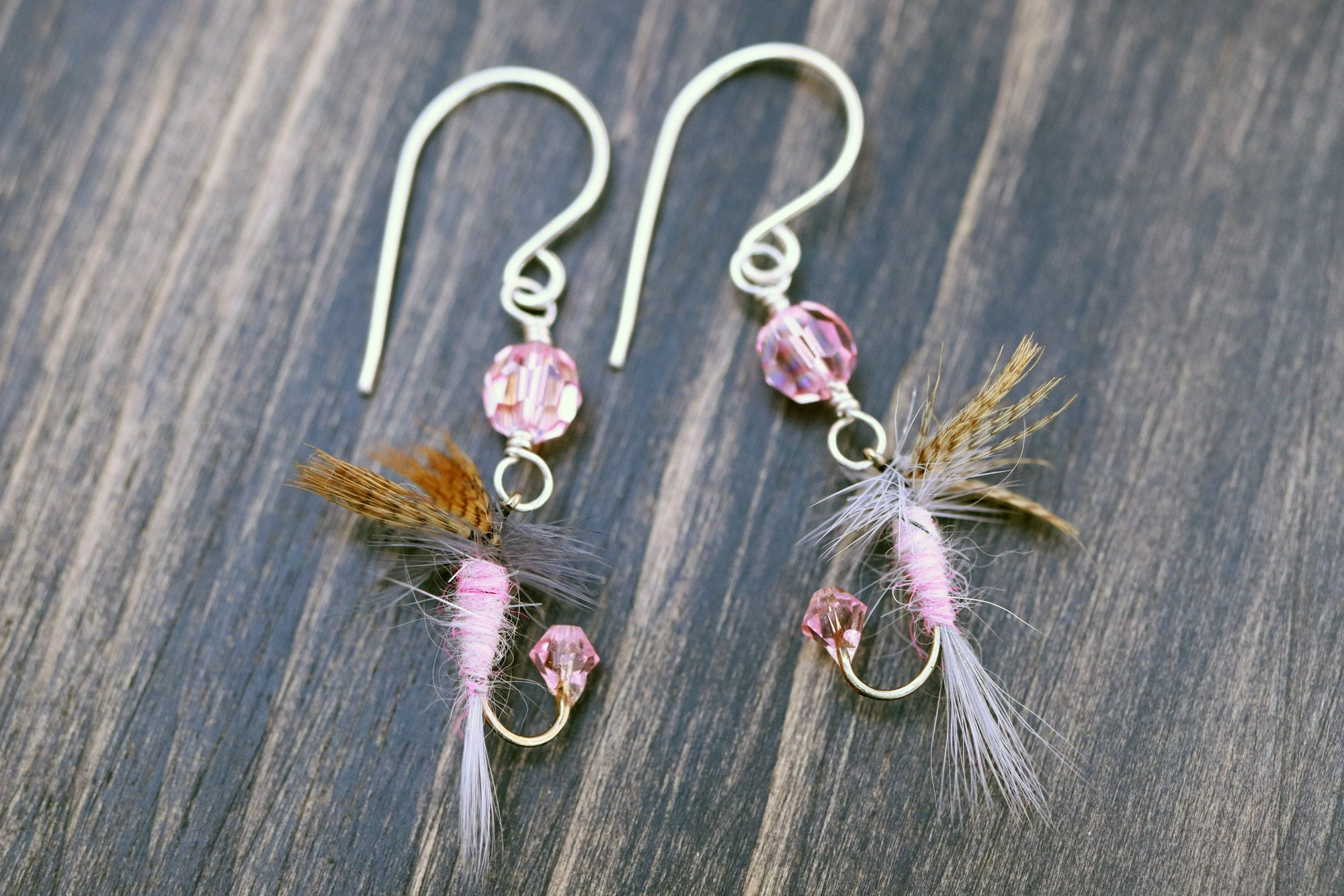 Fishing earrings shop
