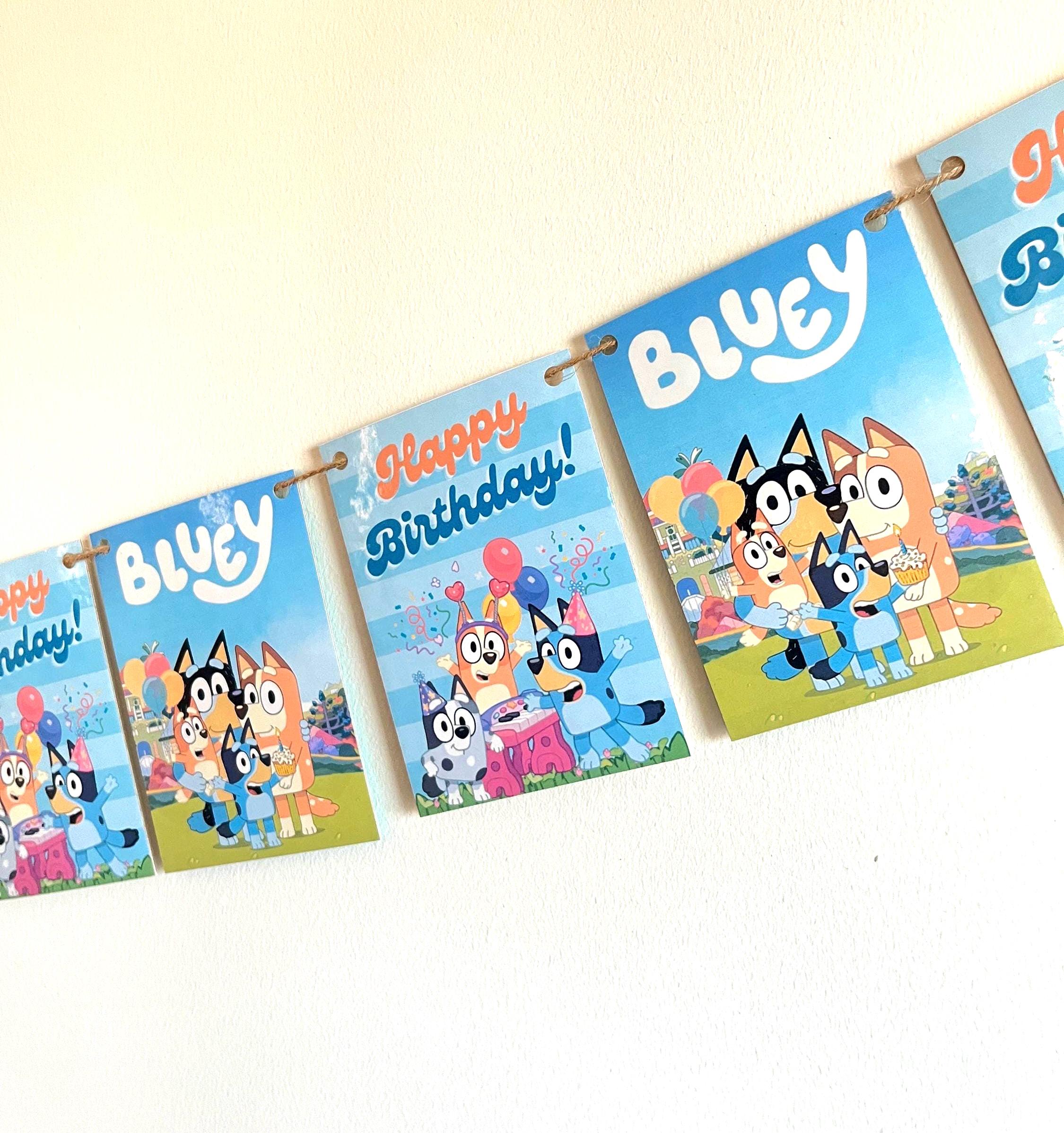 Bluey Birthday Party Banner