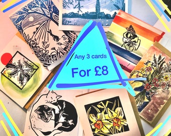 3 Cards DEAL - any 3 cards from the collection! •••
