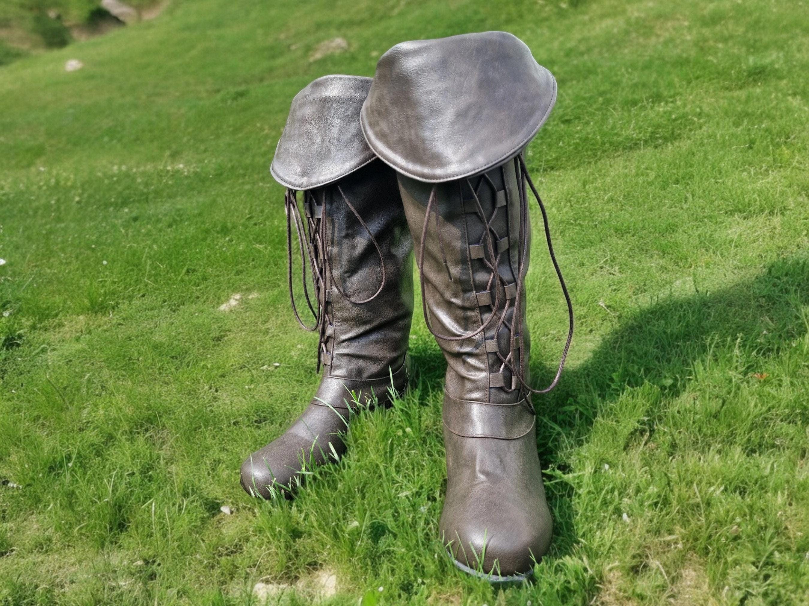 Medieval boot covers online