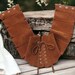 thumbnail interactive-video image 1 of Joukavor Medieval Leather Corset Belt Renaissance Waist Cincher For 1 of 14