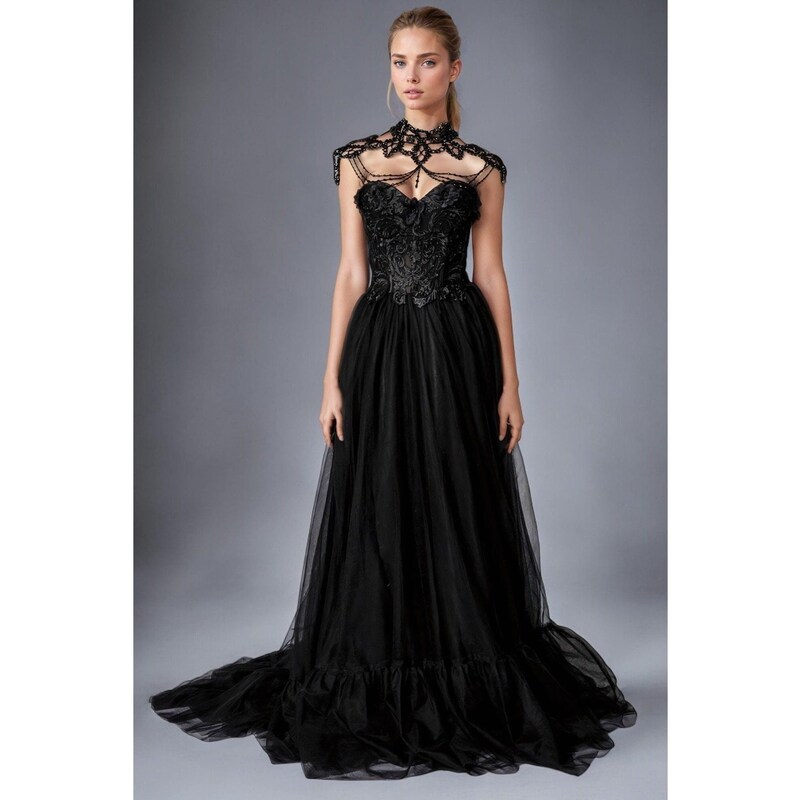 Gothic Prom Dress Etsy — free download
